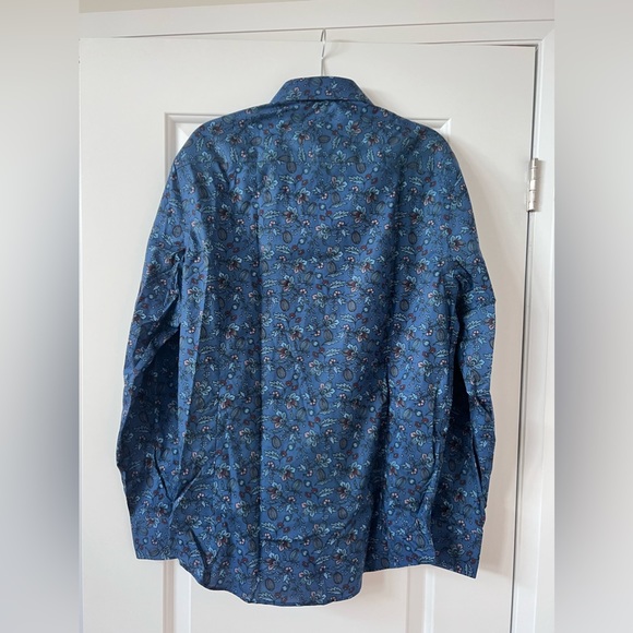 EGARA Slim Fit Stretch Dress Shirt - Picture 3 of 5